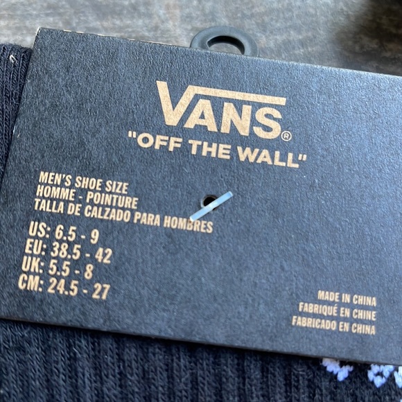 VANS “Off The Wall” Men’s socks "Thank you. Have a nice day" - Picture 3 of 11